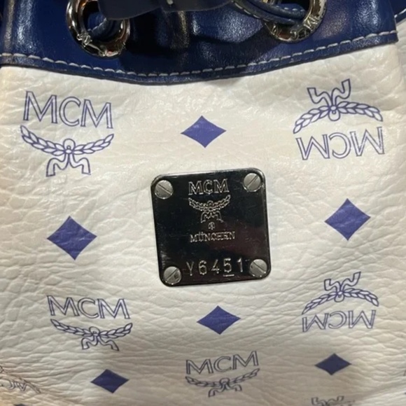 MCM EUC bucket crossbody 🎁 - Picture 3 of 12